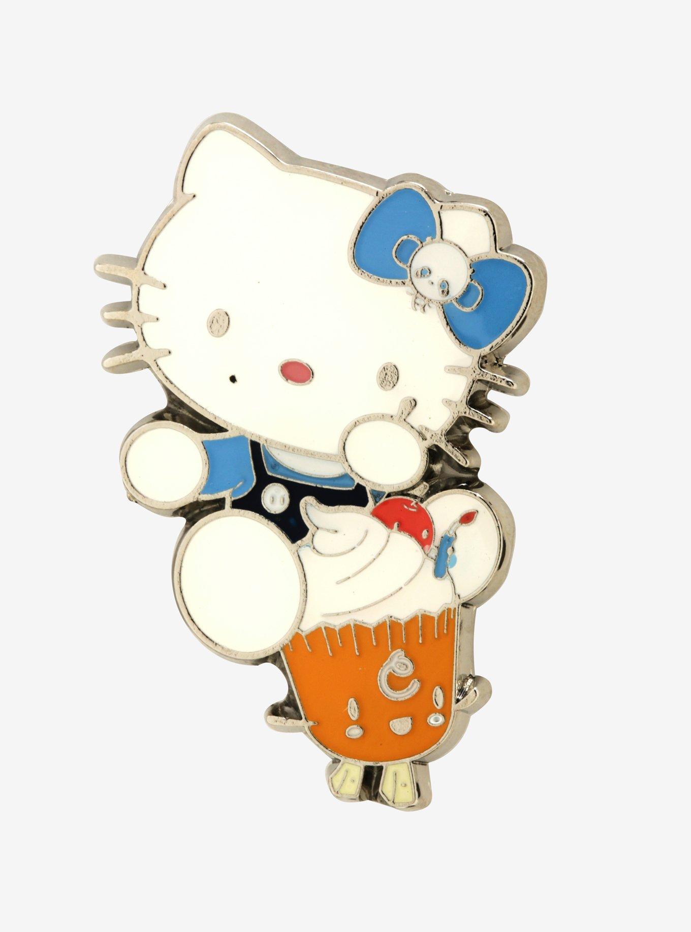 Sanrio x 64 Colors Hello Kitty Cupcake Enamel Pin - BoxLunch Exclusive, , hi-res