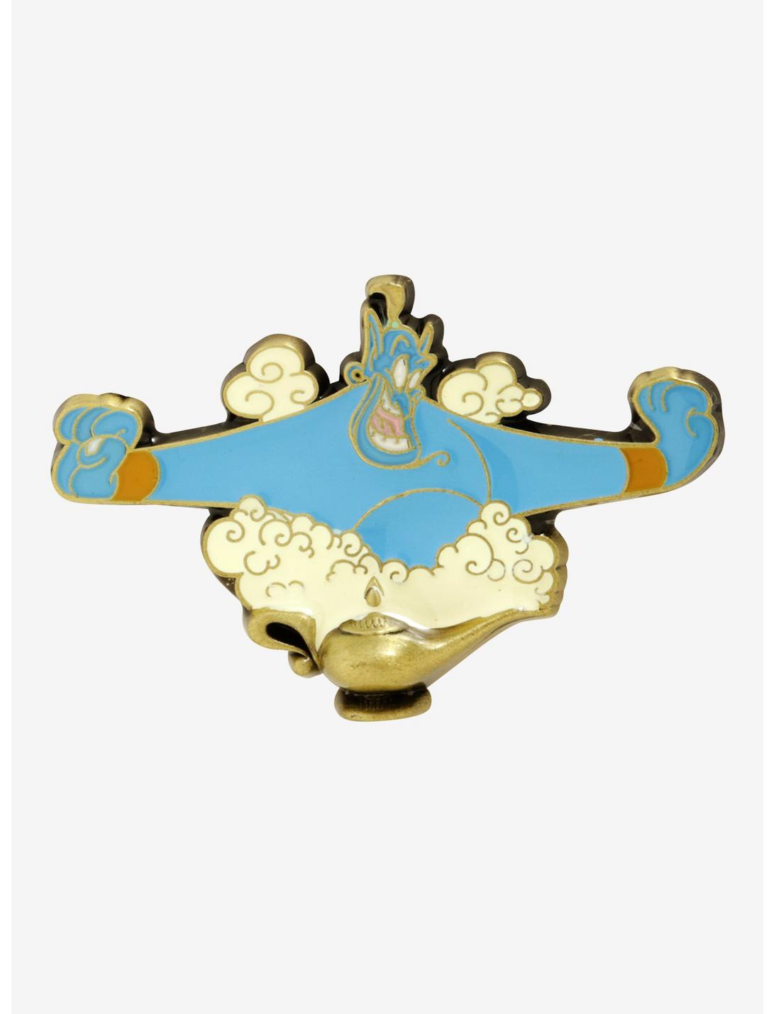 Disney Aladdin Genie Lamp Enamel Pin - BoxLunch Exclusive, , hi-res