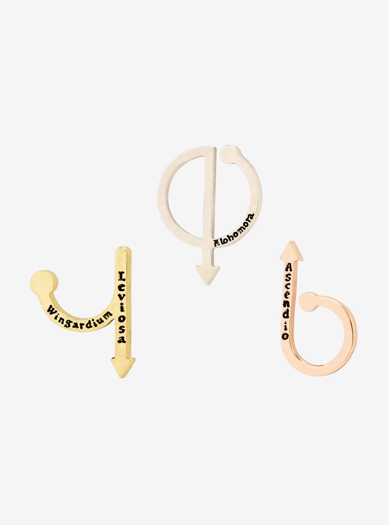 Harry Potter Spells Enamel Pin Set, , hi-res