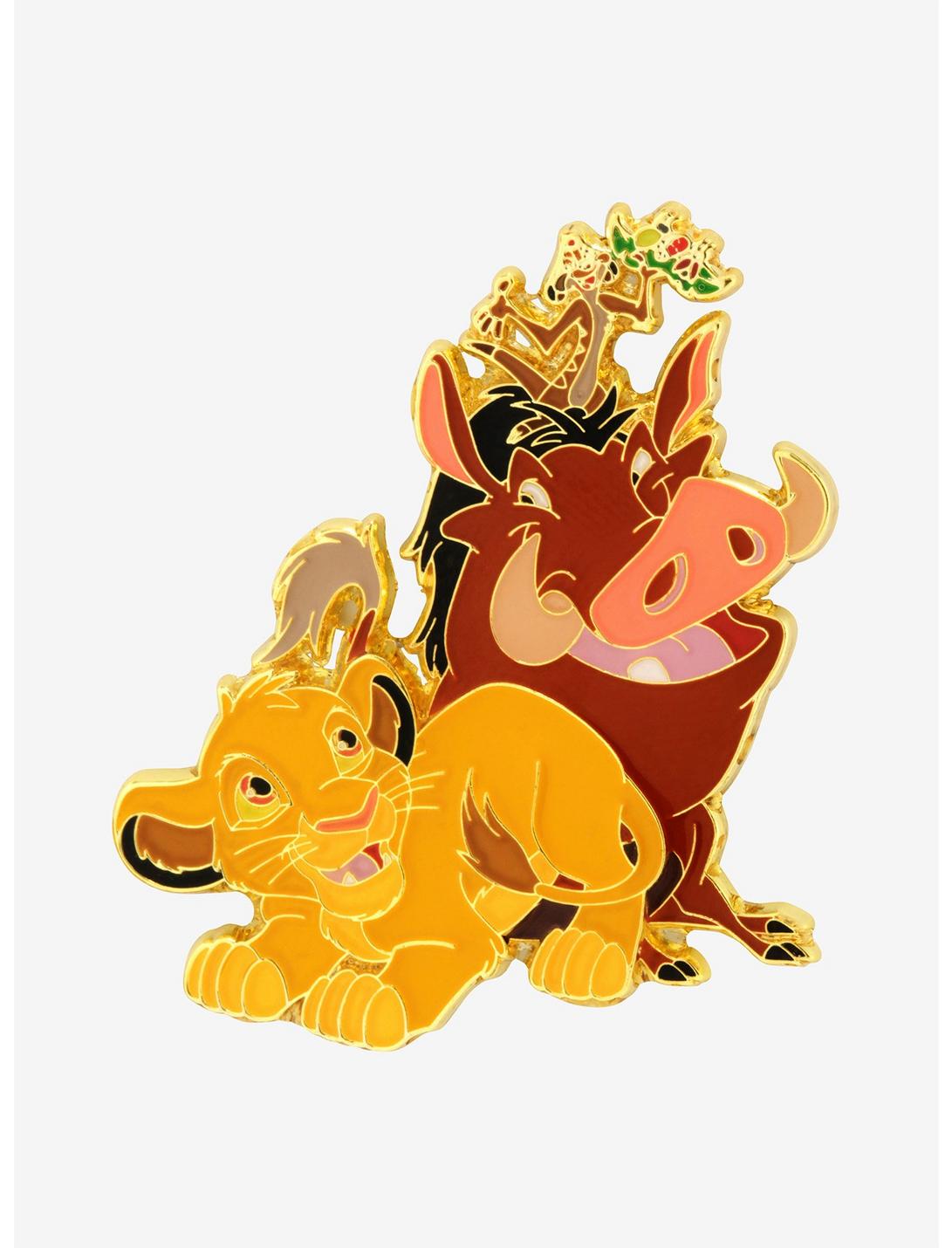Disney The Lion King Simba & Friends Enamel Pin - BoxLunch Exclusive, , hi-res