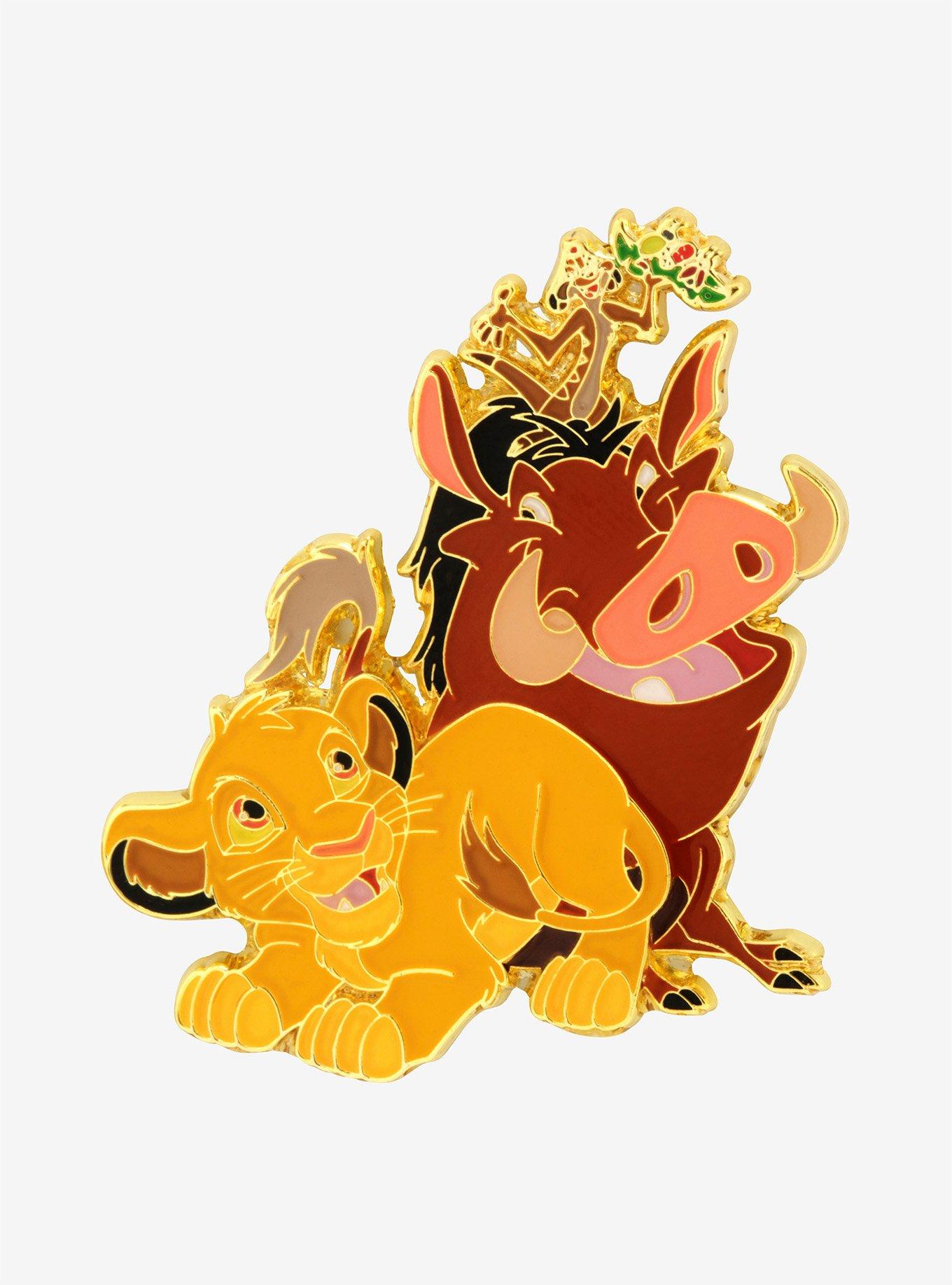 Disney The Lion King Simba & Friends Enamel Pin - BoxLunch Exclusive, , hi-res