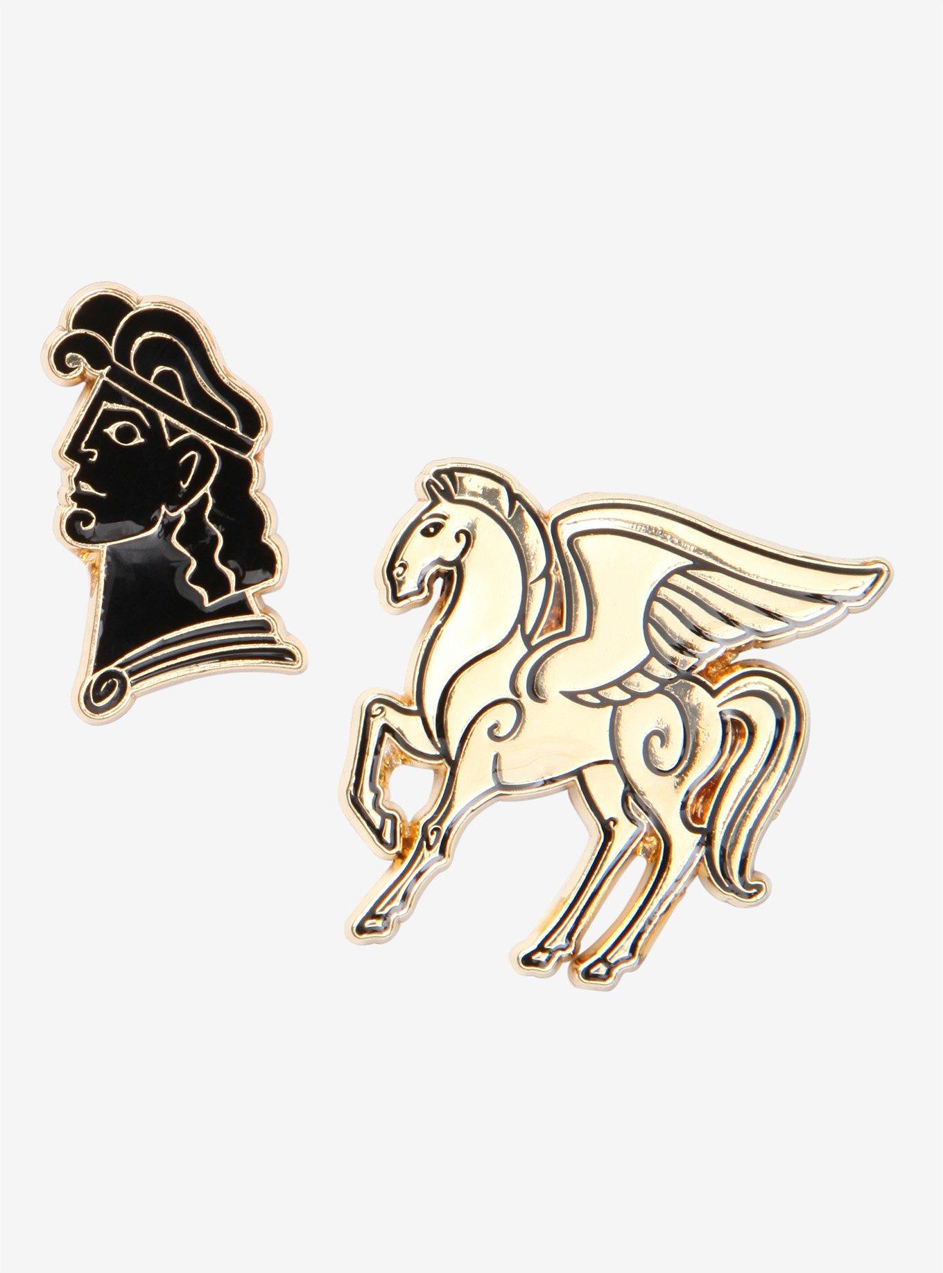 Disney Hercules Pegasus Enamel Pin Set - BoxLunch Exclusive, , hi-res
