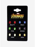 Marvel Avengers: Infinity War Infinity Stone Stud Earring Set, , hi-res