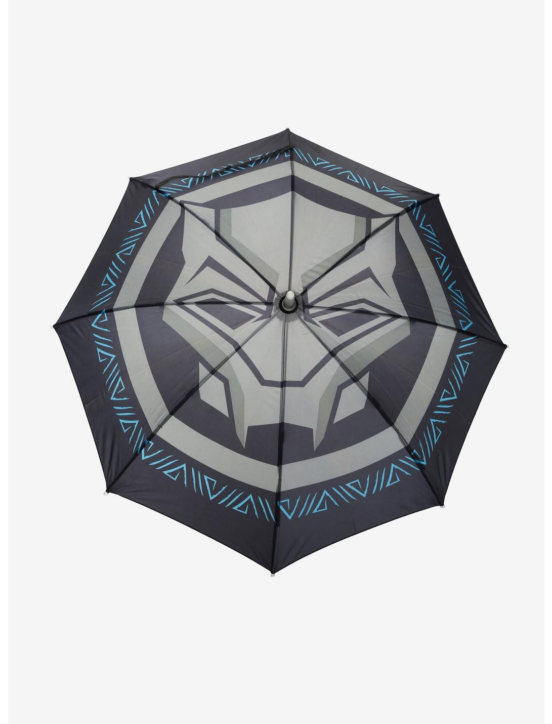 Marvel Black Panther Crest Light-Up Umbrella, , hi-res