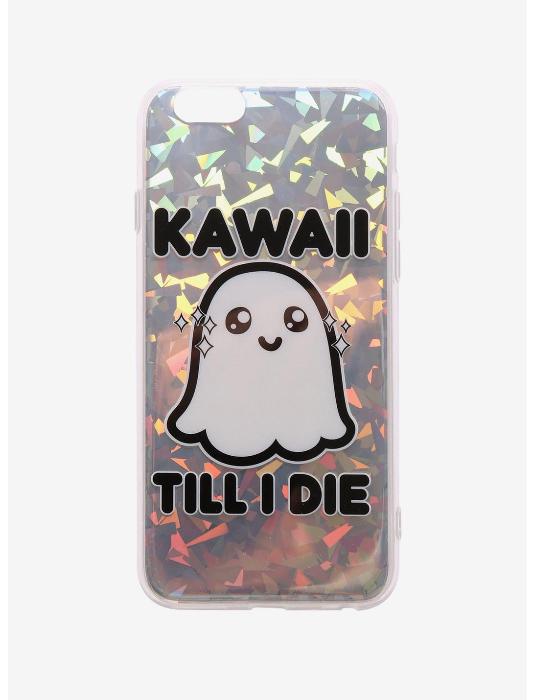 Kawaii Til I Die Holographic IPhone 6/7 Case, , hi-res