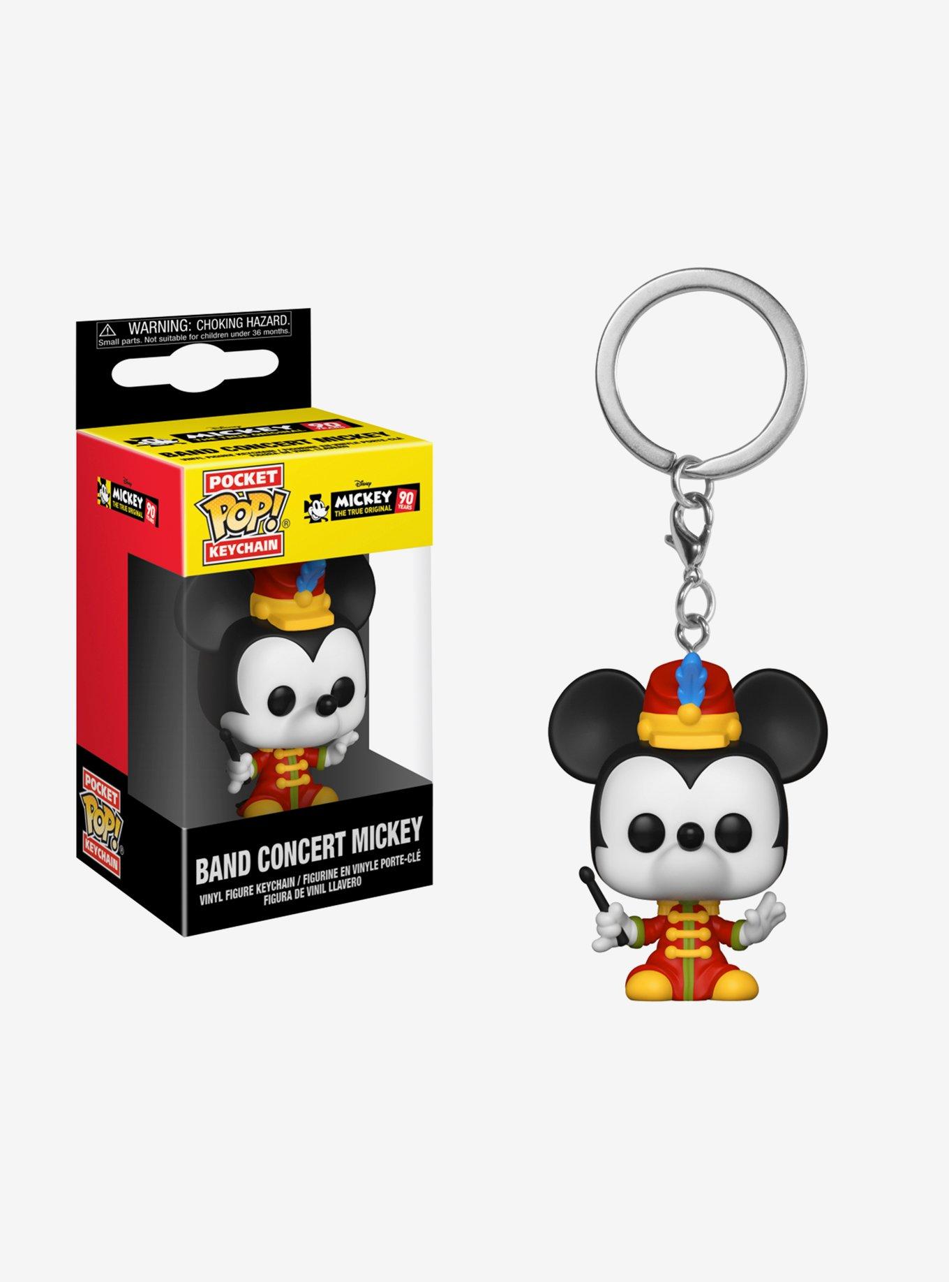 Funko Mickey's 90th Pocket Pop! Band Concert Mickey Key Chain Hot Topic