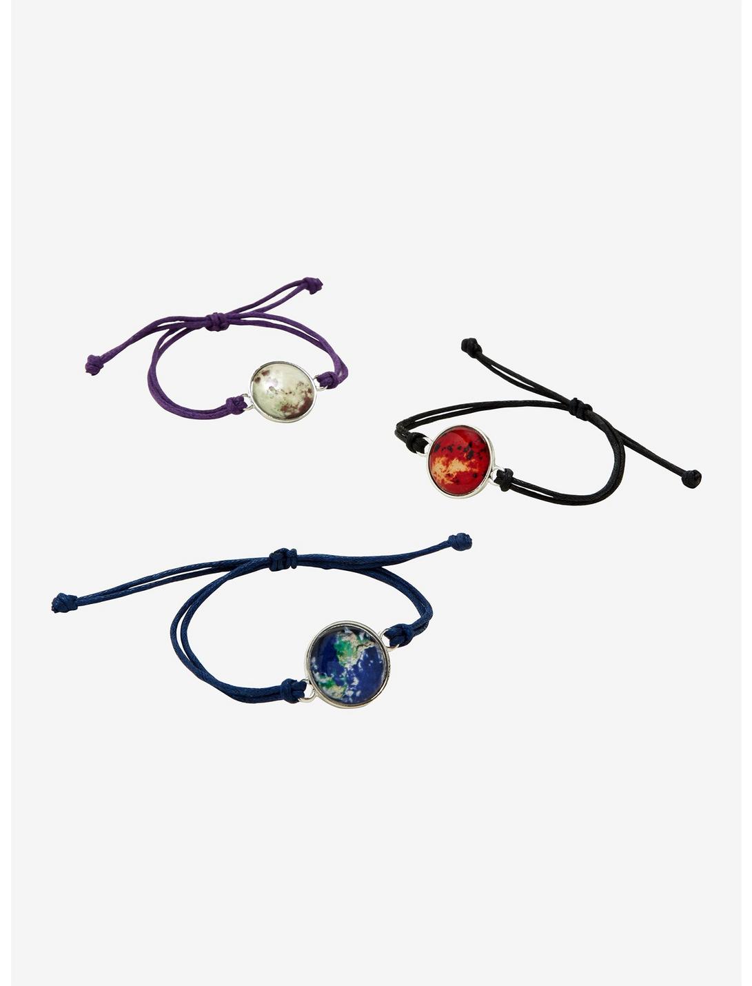 Blackheart Planets Corded Bracelet Set, , hi-res
