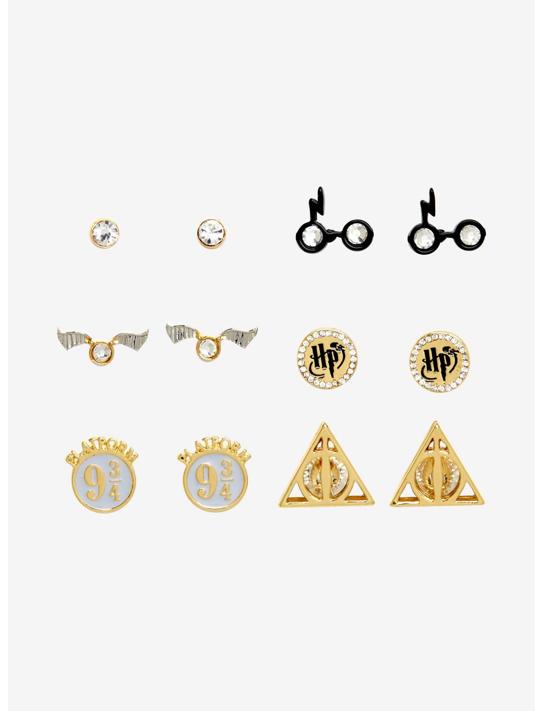 Harry Potter Bling Symbols Earring Set, , hi-res