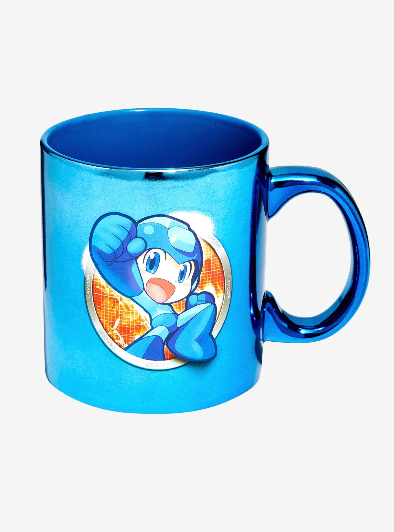 Megaman Chibi Blue Metallic Mug, , hi-res