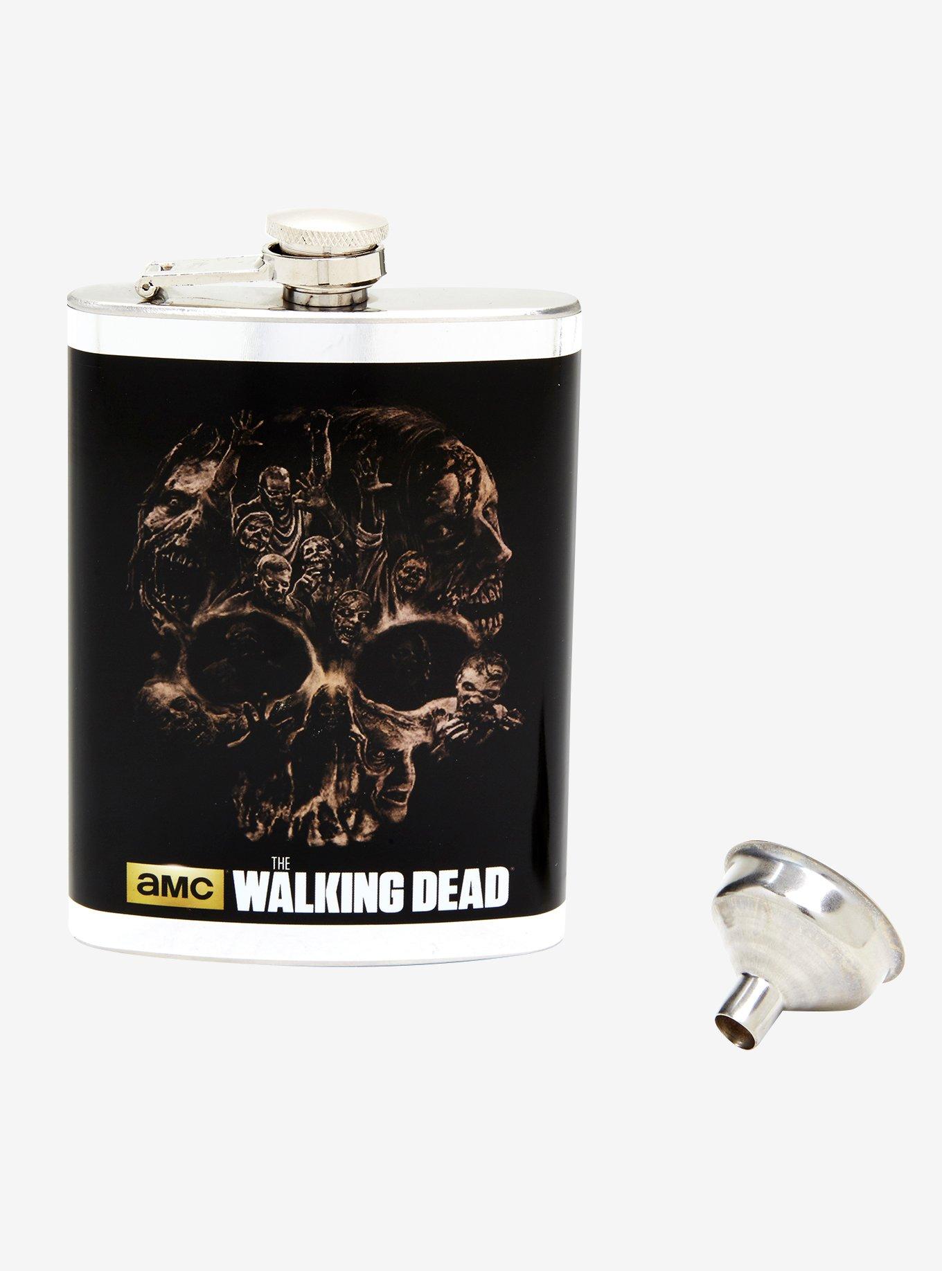 The Walking Dead Skull Flask, , hi-res