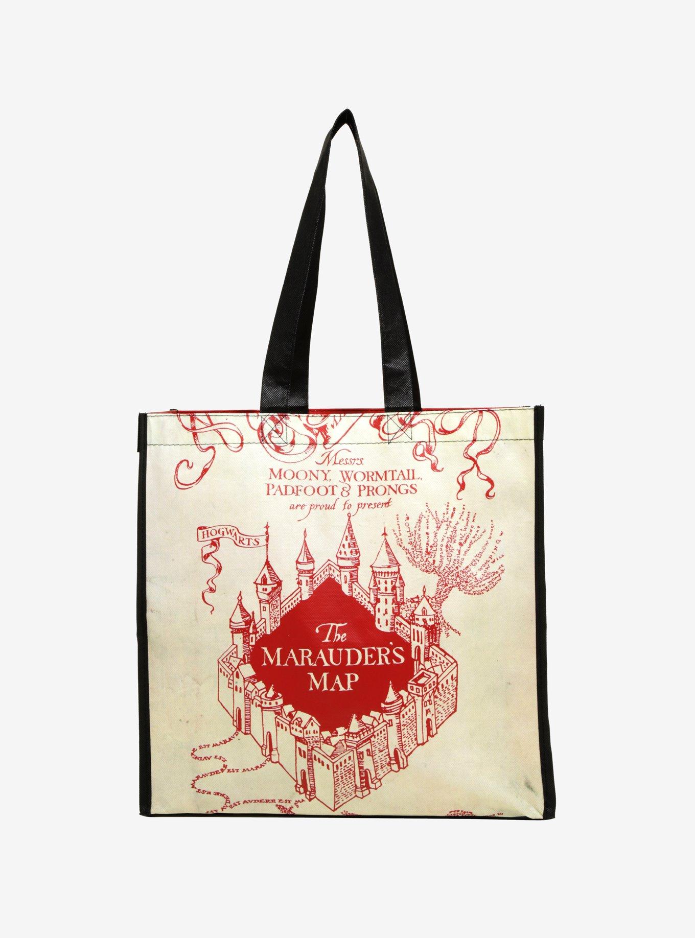 Harry Potter Marauder's Map Reusable Tote Bag, , hi-res