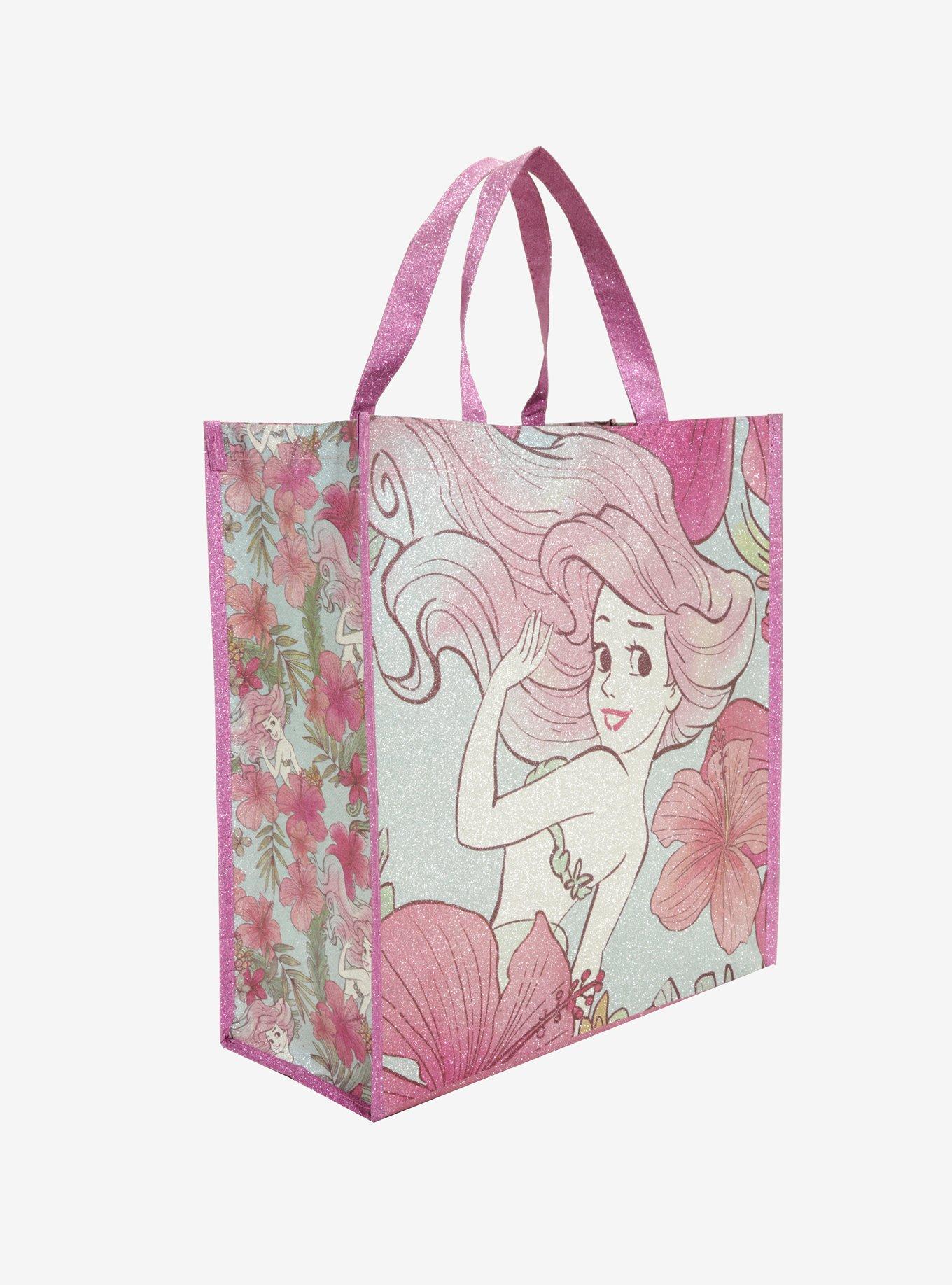 Loungefly Disney The Little Mermaid Watercolor Sparkle Reusable Tote, , hi-res