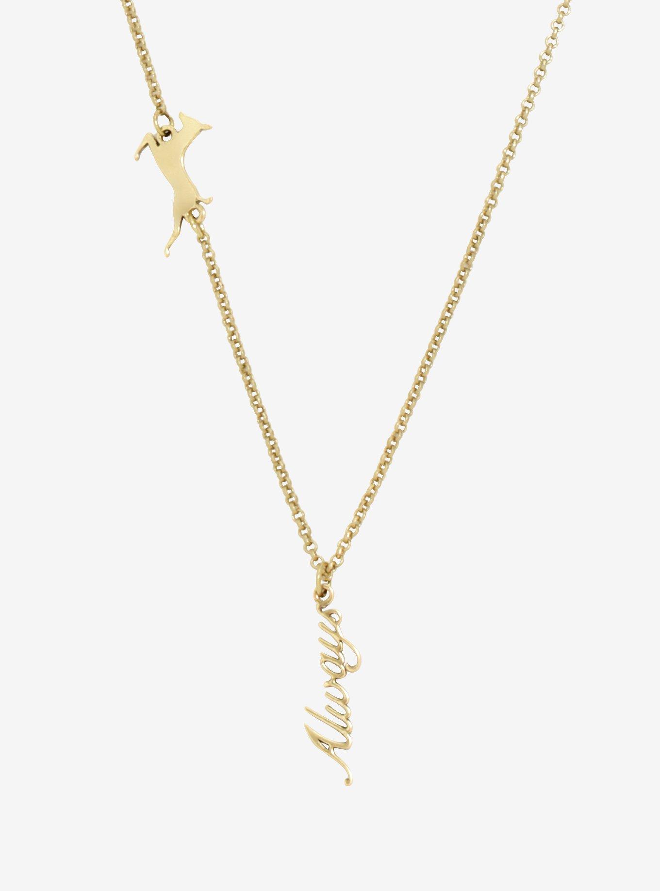 Harry Potter Always Dainty Necklace, , hi-res