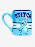 Disney Lilo & Stitch Blue Stripe Mug, , hi-res
