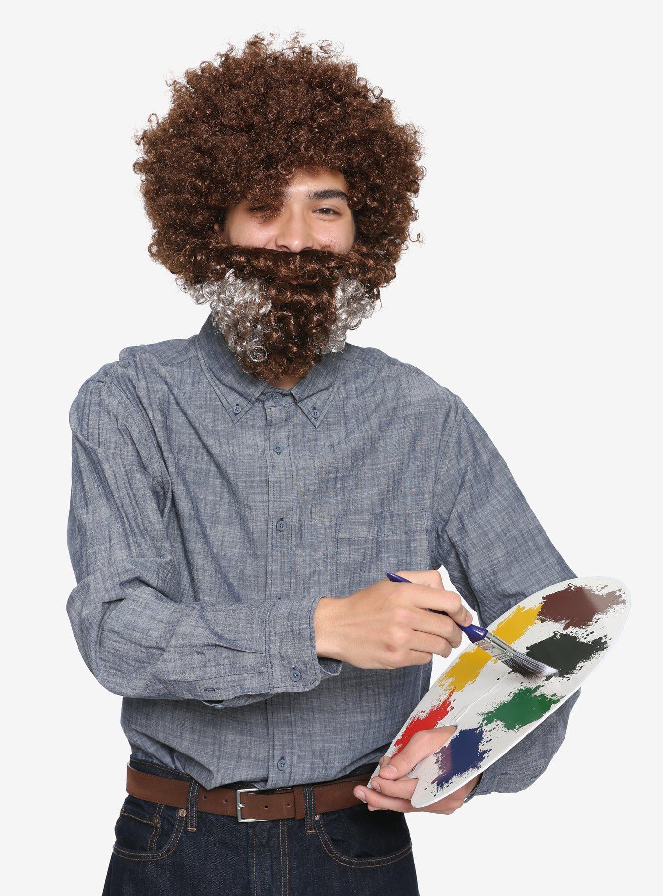 Bob Ross Costume Kit, , hi-res