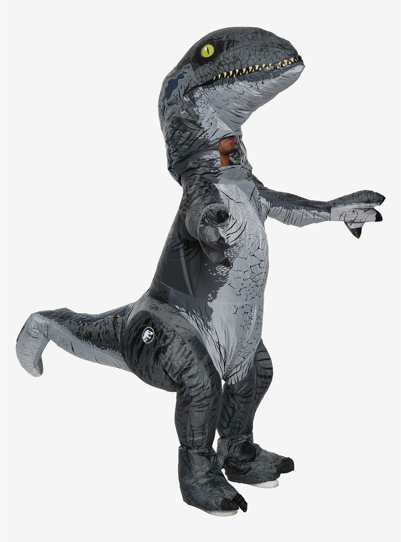 Jurassic World Velociraptor Blue Inflatable Costume | Hot Topic