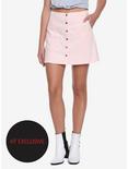 Riverdale Betty Pink Corduroy A-Line Skirt Hot Topic Exclusive, LIGHT PINK, hi-res