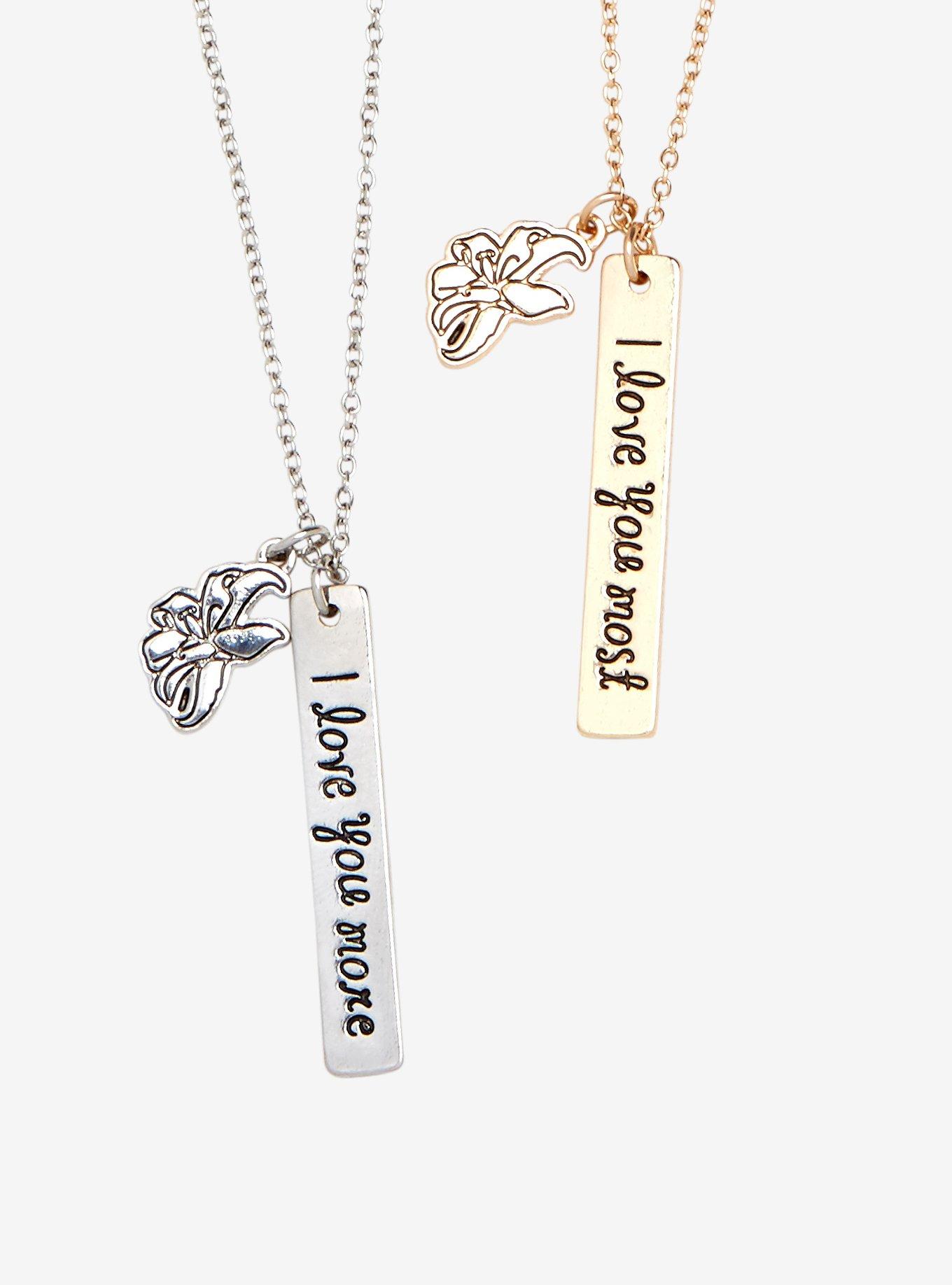 Destination Disney Tangled Best Friend Necklace Set, , hi-res