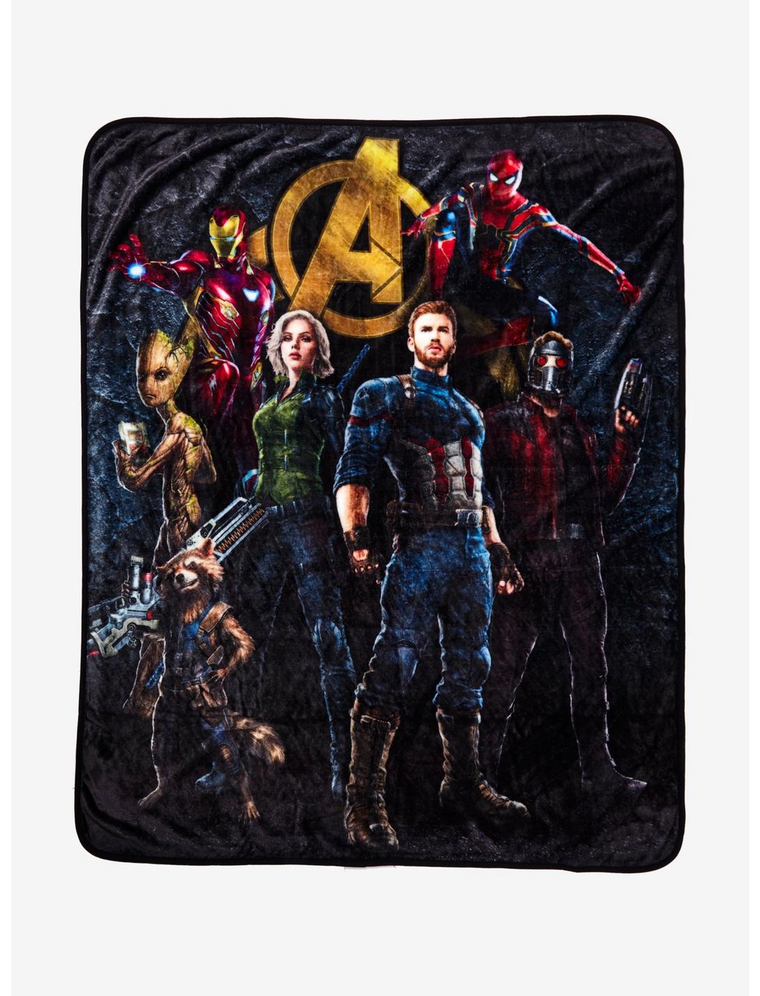 Marvel Avengers: Infinity War Throw Blanket, , hi-res