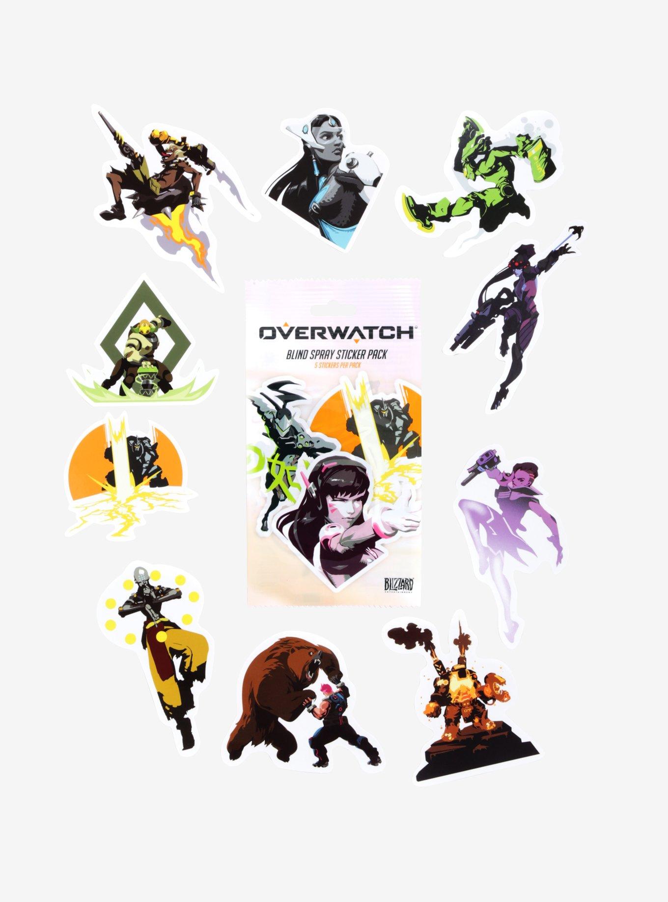 Overwatch Blind Spray Sticker Pack, , hi-res