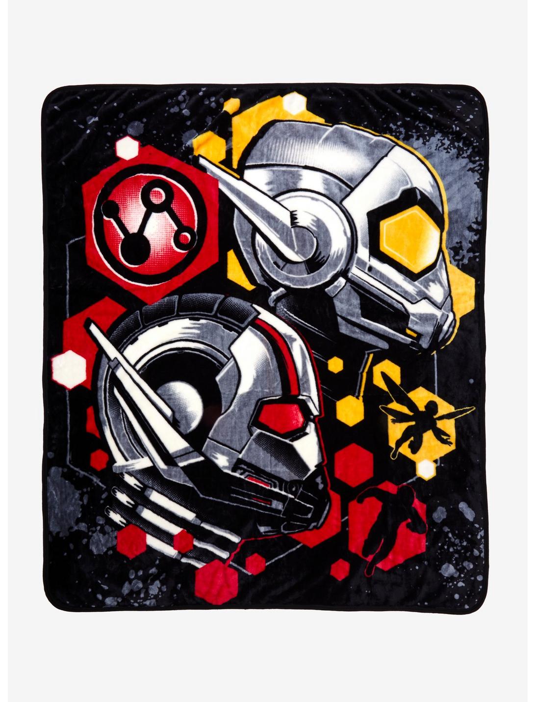 Marvel Ant-Man And The Wasp Profile Throw Blanket, , hi-res