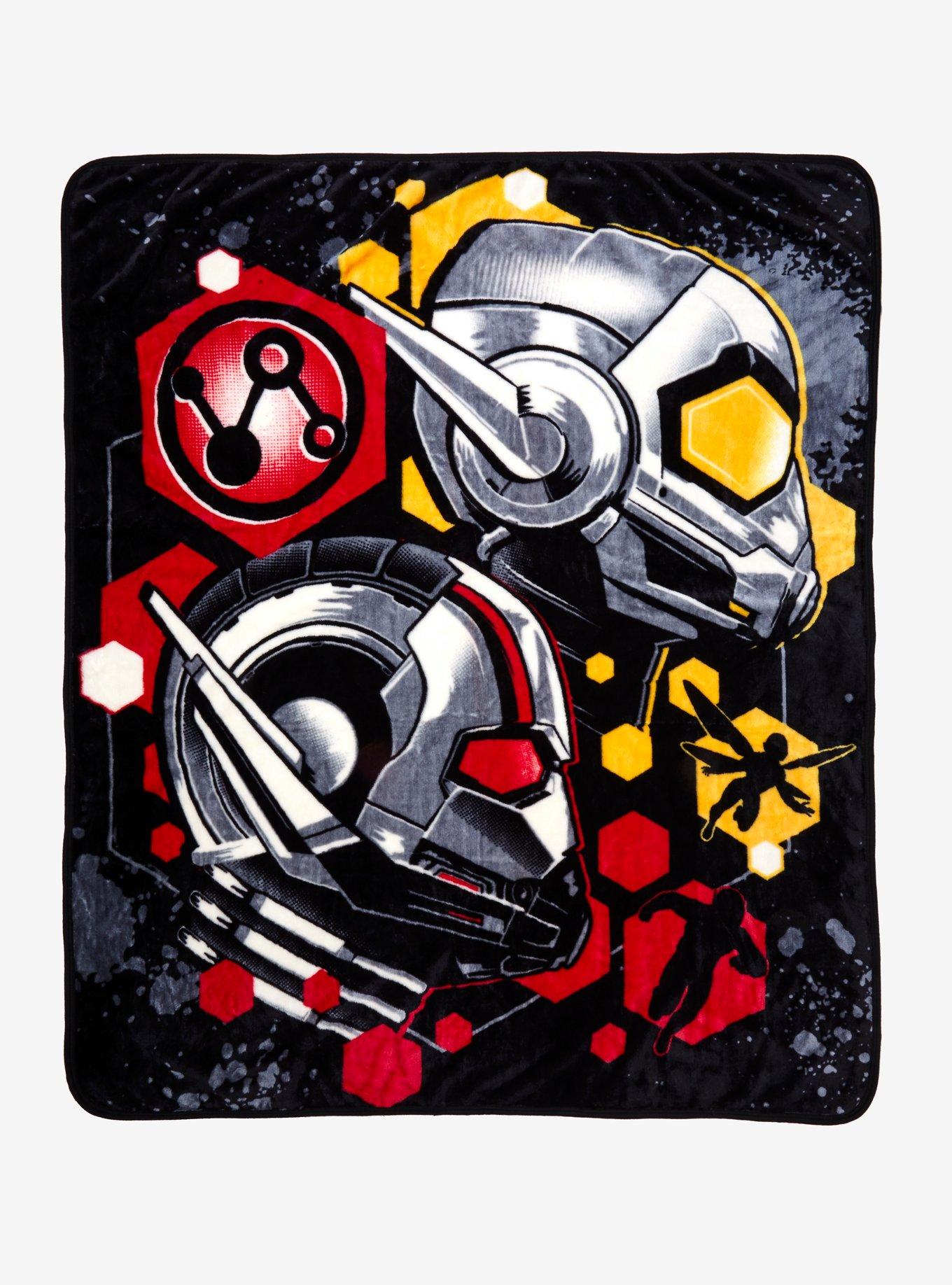 Marvel Ant-Man And The Wasp Profile Throw Blanket, , hi-res