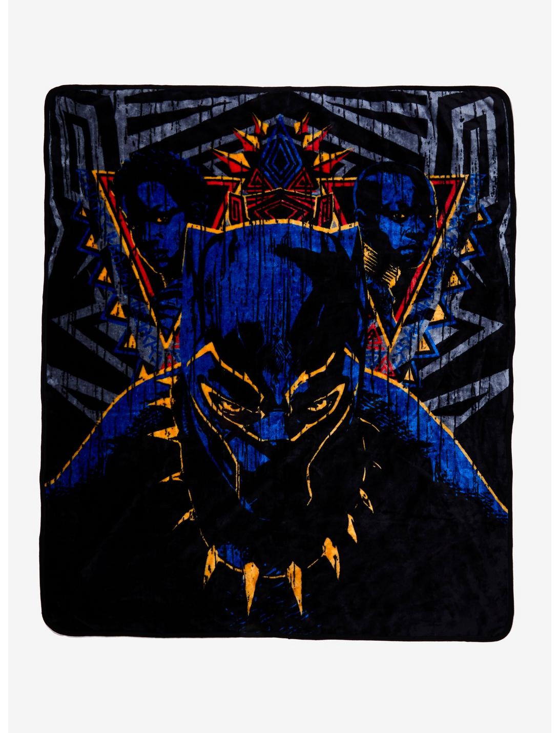 Marvel Black Panther Throw Blanket, , hi-res