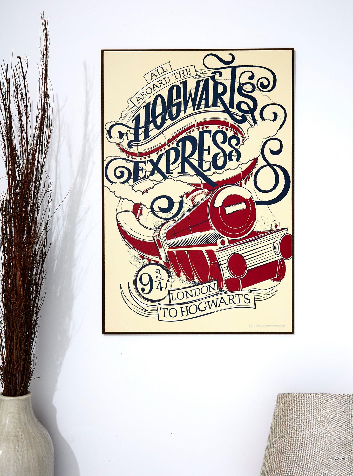 Harry Potter Hogwarts Express Wood Wall Art, , hi-res