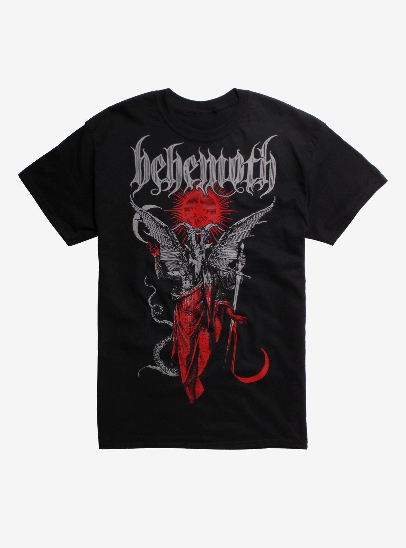 Behemoth Goat Demon T-Shirt, BLACK, hi-res