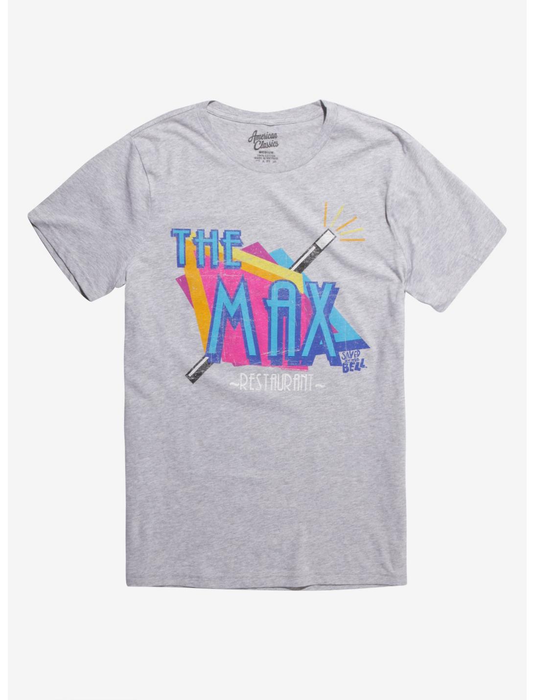 Saved By The Bell The Max T-Shirt, GREY, hi-res