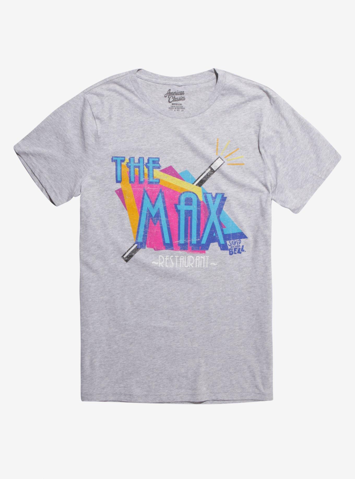 Saved By The Bell The Max T-Shirt, GREY, hi-res