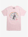 Death's Noble Steed Pink T-Shirt, PINK, hi-res