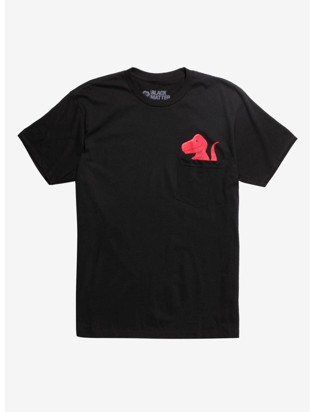 Dinosaur Gotcha T-Shirt, BLACK, hi-res
