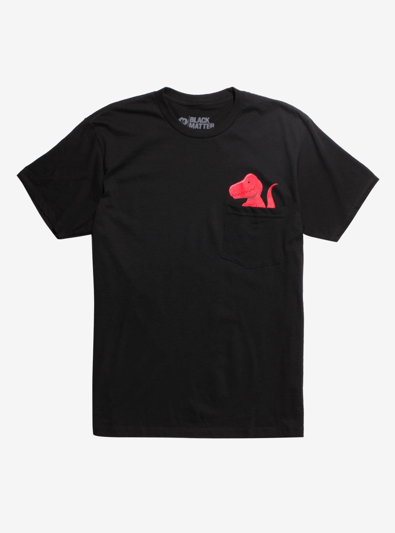 Dinosaur Gotcha T-Shirt, BLACK, hi-res