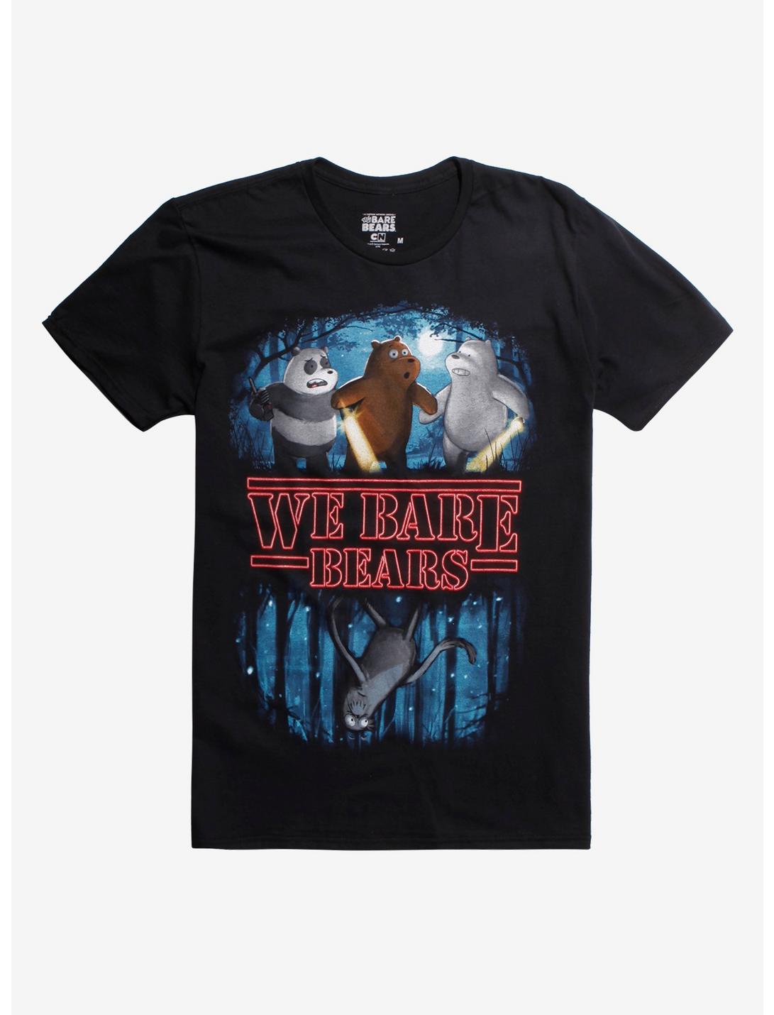 We Bare Bears Woods T-Shirt Hot Topic Exclusive, BLACK, hi-res