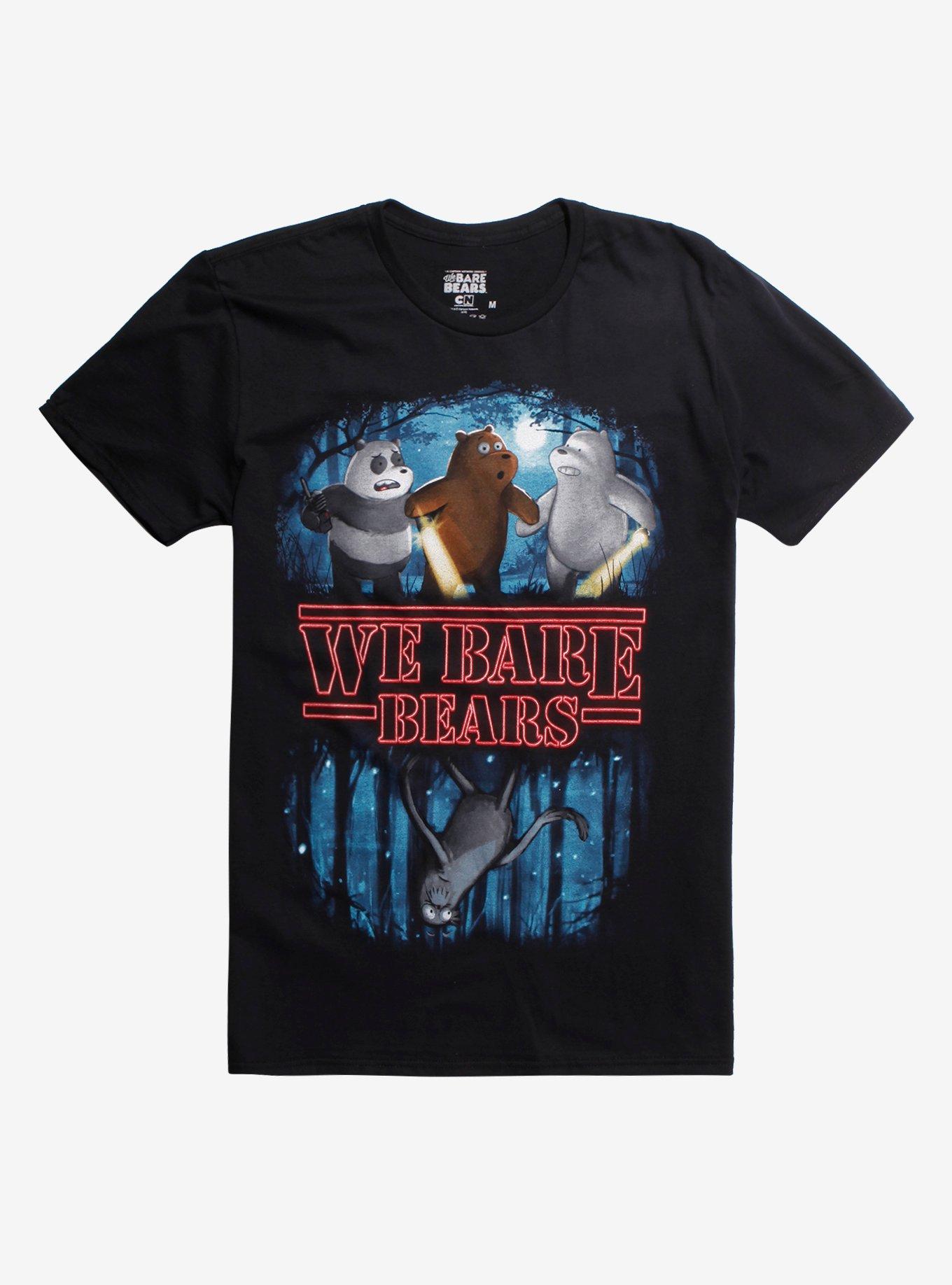 We Bare Bears Woods T-Shirt Hot Topic Exclusive, BLACK, hi-res