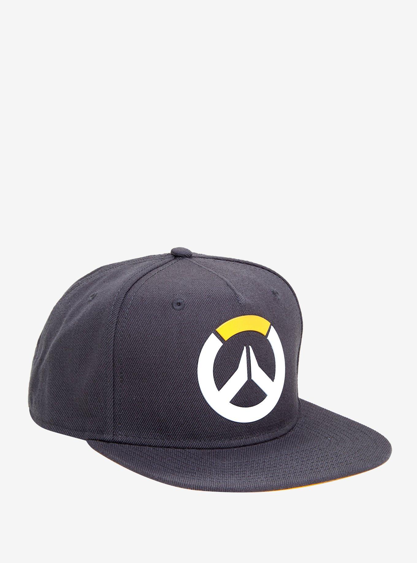 Overwatch Grey Snapback Hat | Hot Topic