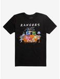 Mighty Morphin Power Rangers Couch T-Shirt Hot Topic Exclusive, BLACK, hi-res