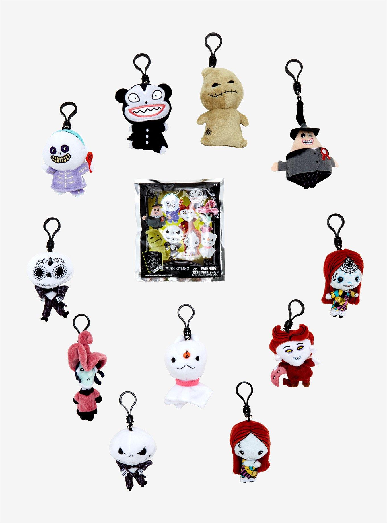 The Nightmare Before Christmas Mystery Minis Blind Bag Plush Key Chain, , hi-res