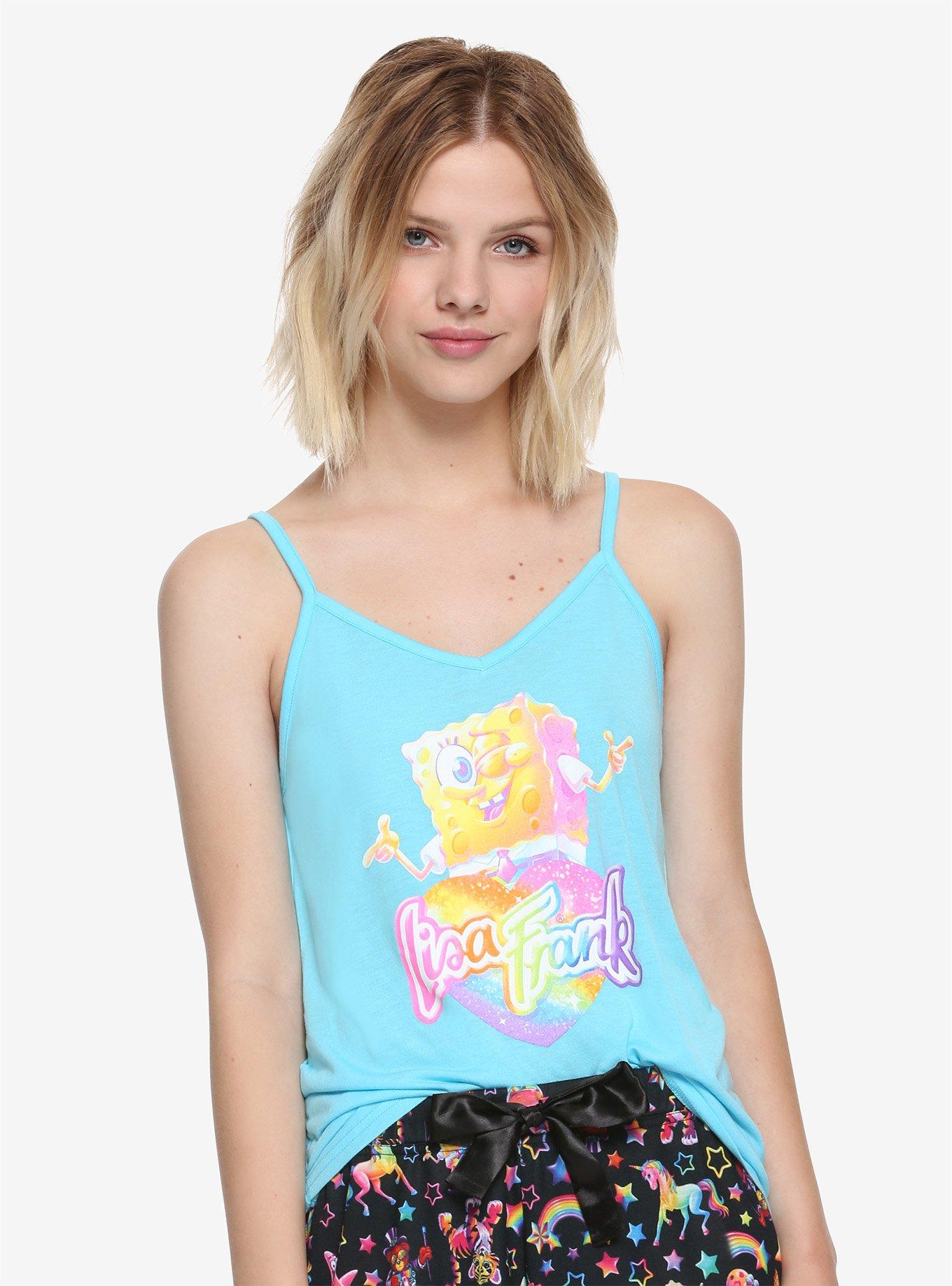 Lisa Frank X SpongeBob SquarePants Girls Sleep Set Hot Topic Exclusive, MULTICOLOR, hi-res