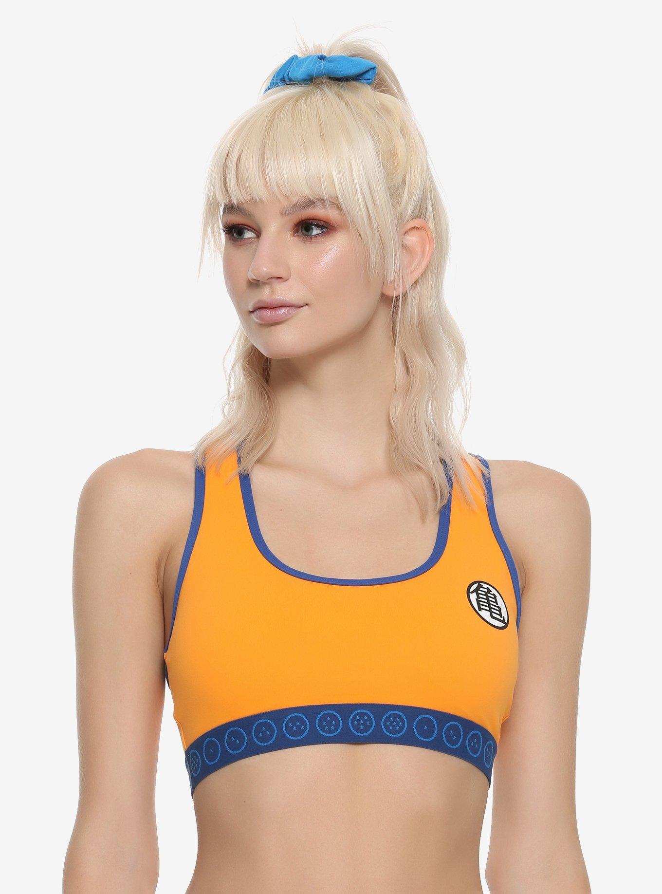 Dragon Ball Z Low Impact Sports Bra Hot Topic