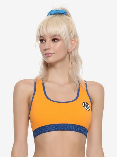 dragon ball z sports bra and shorts set