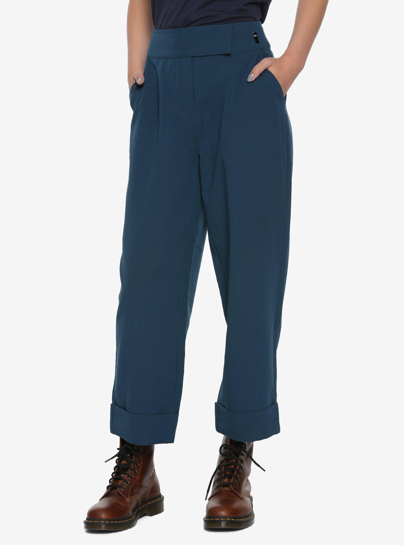 Doctor Who Thirteenth Doctor High Waist Pants, BLUE, hi-res