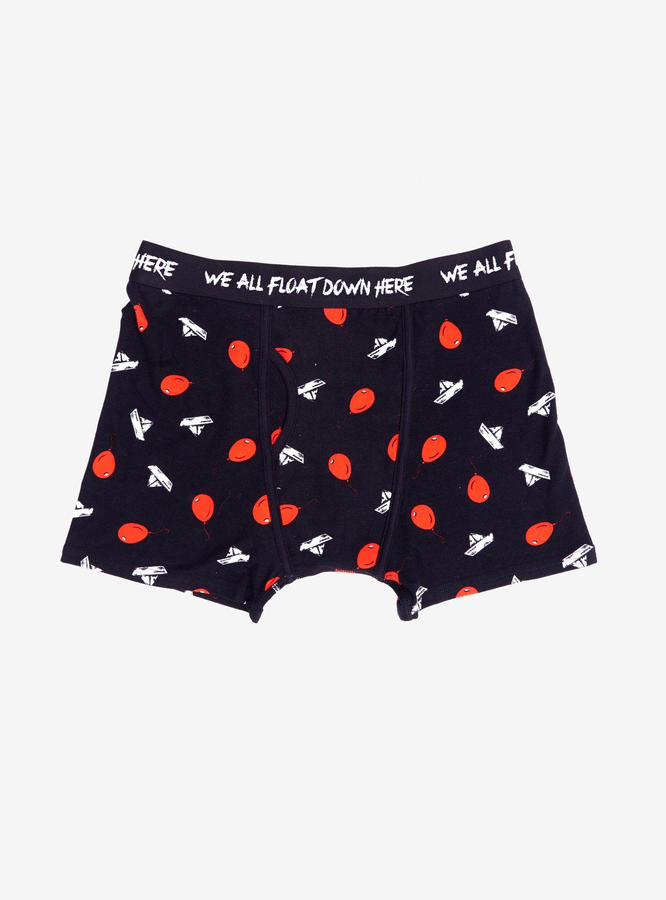 IT Pennywise Balloons & Boats Boxer Briefs, BLACK, hi-res