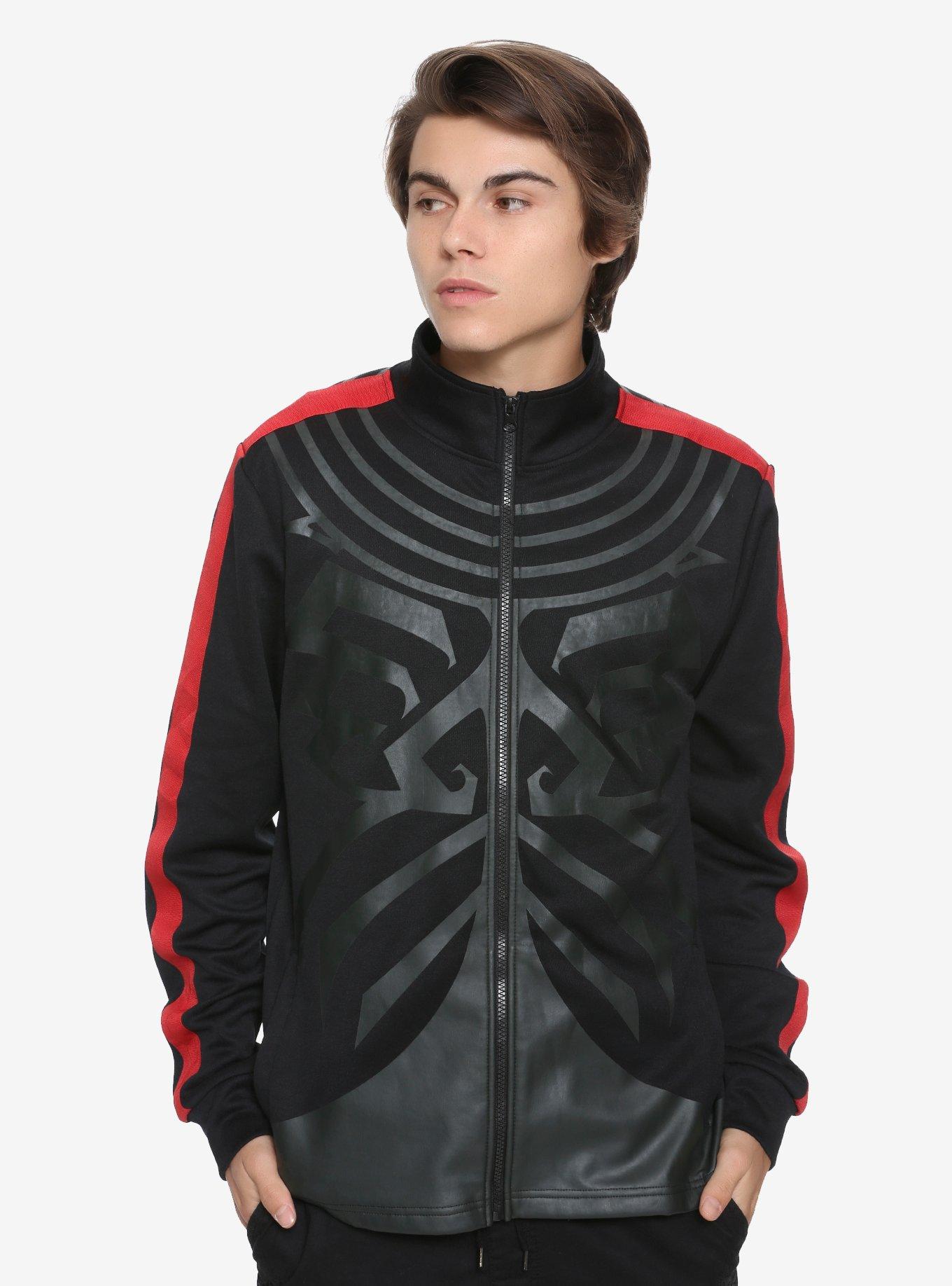 Our Universe Star Wars: The Clone Wars Darth Maul Track Jacket, BLACK, hi-res