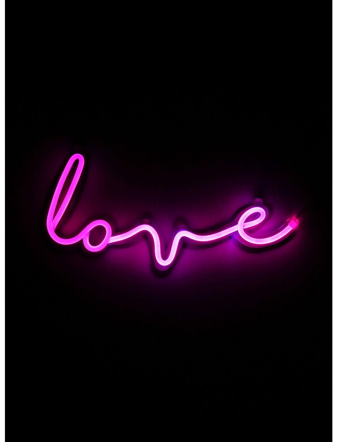 Love LED Neon Wall Light, , hi-res