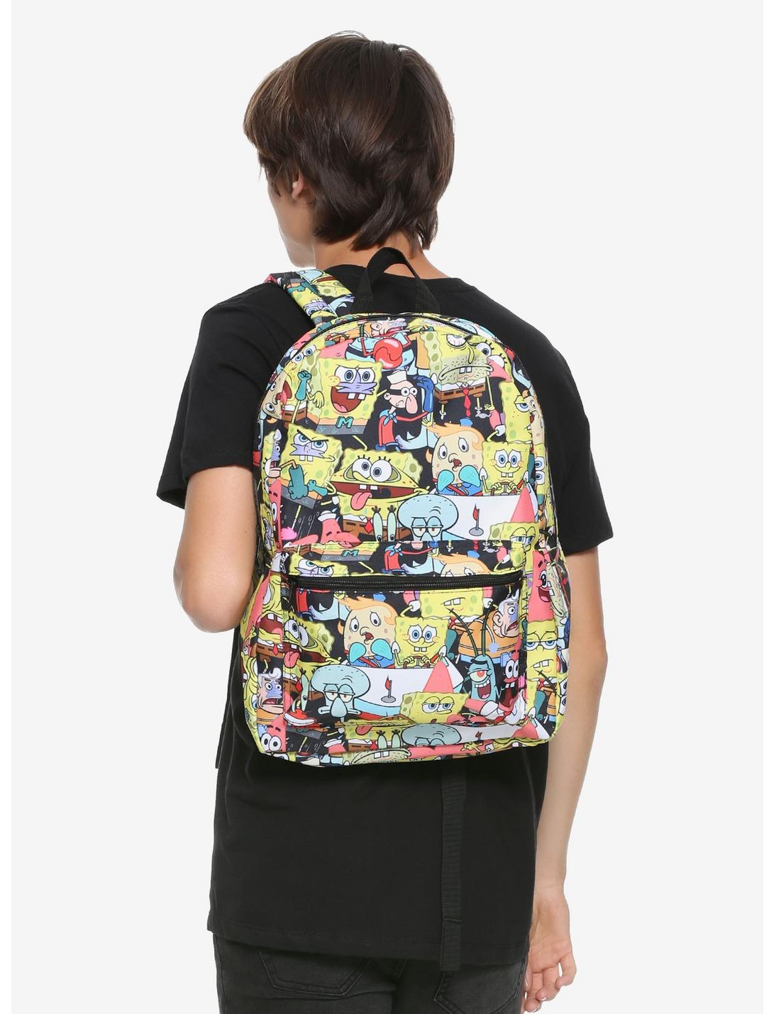 SpongeBob SquarePants Allover Print Backpack, , hi-res