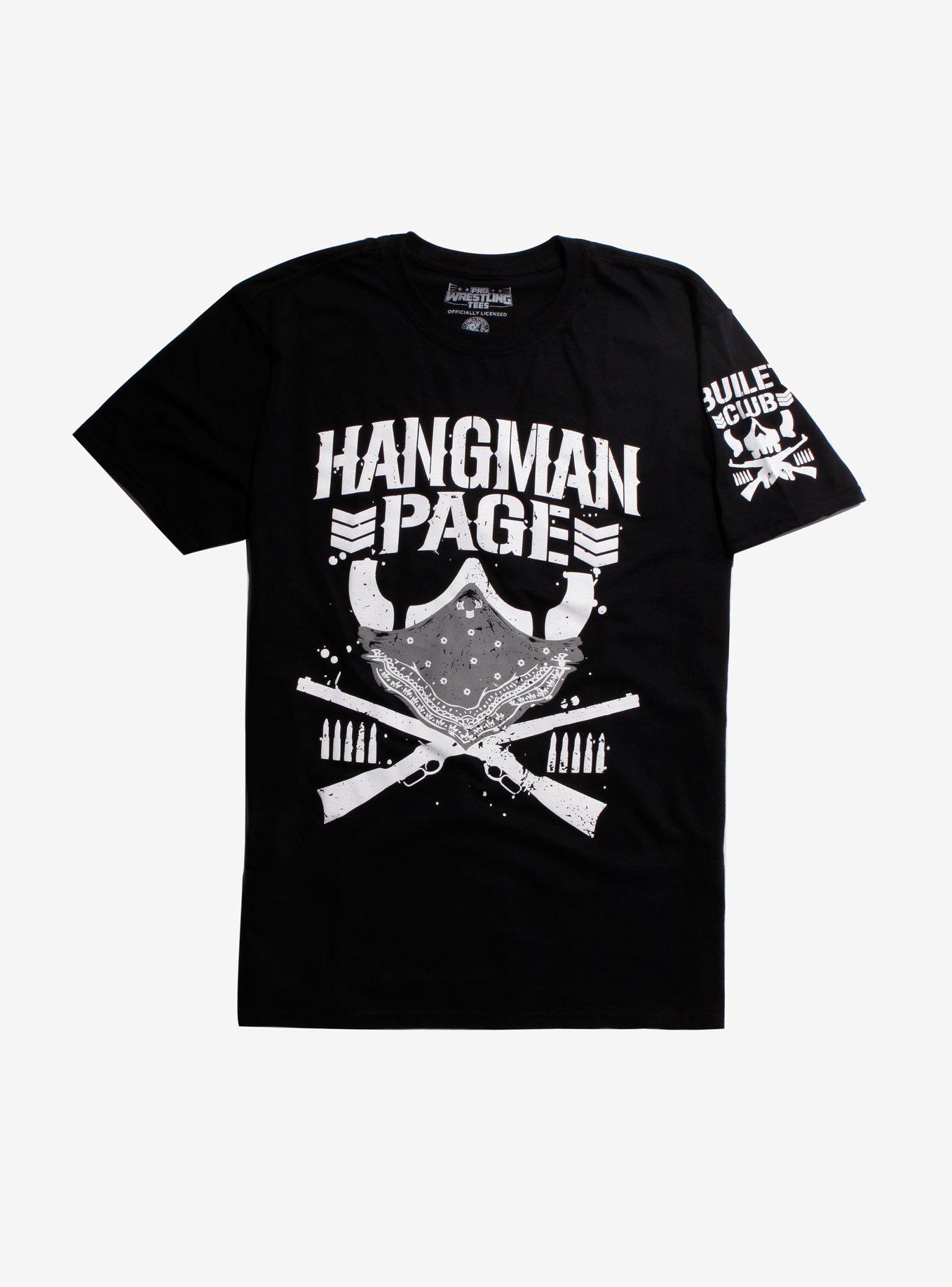 New Japan Pro-Wrestling Hangman Page Bandana T-Shirt Hot Topic Exclusive |  Hot Topic