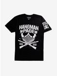 New Japan Pro-Wrestling Hangman Page Bandana T-Shirt Hot Topic Exclusive, BLACK, hi-res