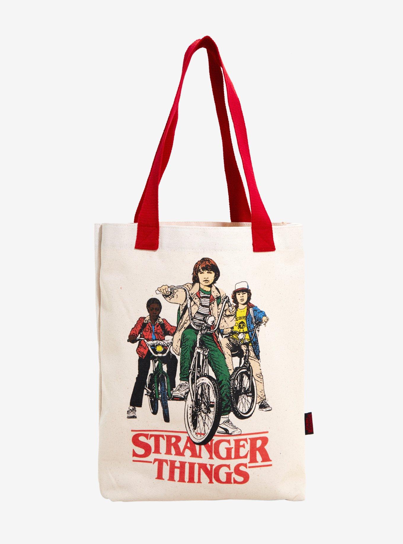 Loungefly Stranger Things Bike Crew Canvas Tote, , hi-res